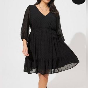 Clip dot dress size 2x 18/20